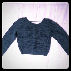 Free People Cropped sweater